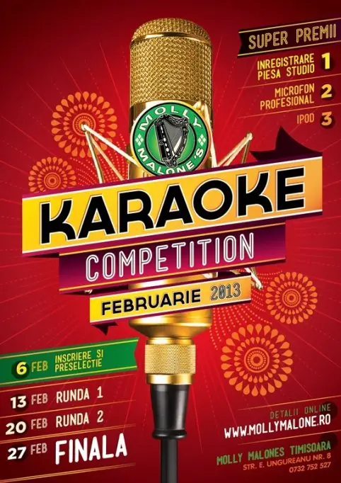 Molly's Karaoke Competition February 2013
