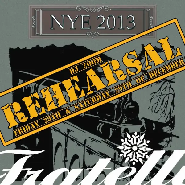 NYE REHEARSAL PARTY!