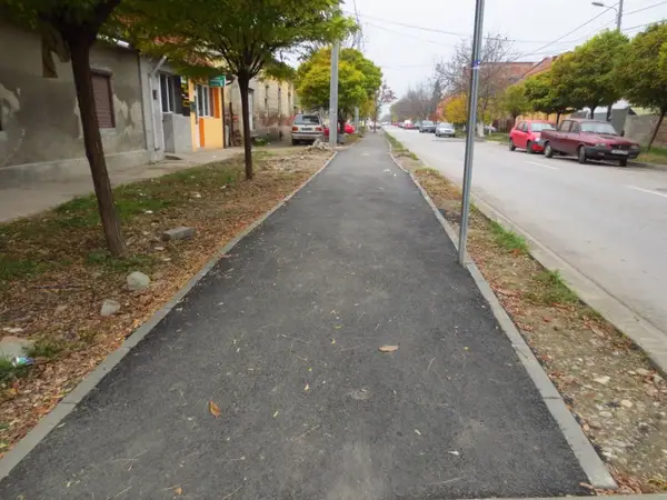 Pista bicicleta - Strada Crisan