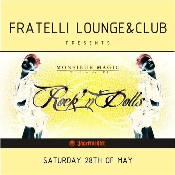 This Saturday, Fratelli proudly presents