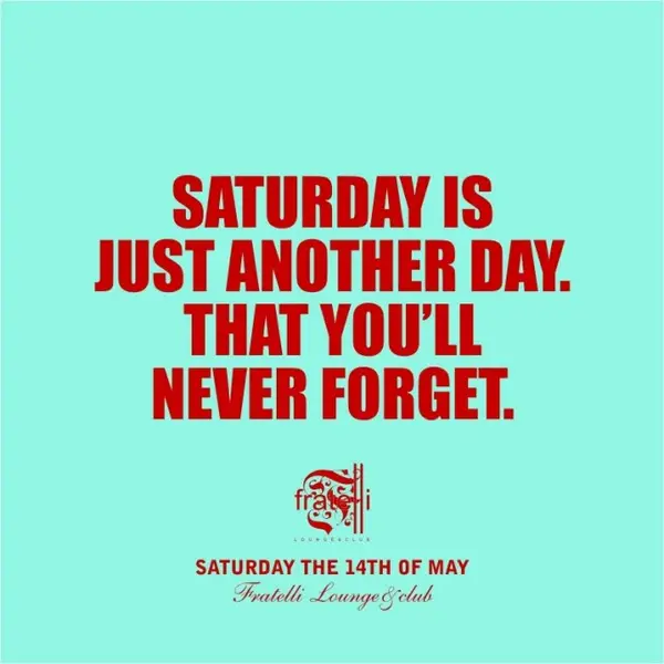 This Saturday, Fratelli Timisoara