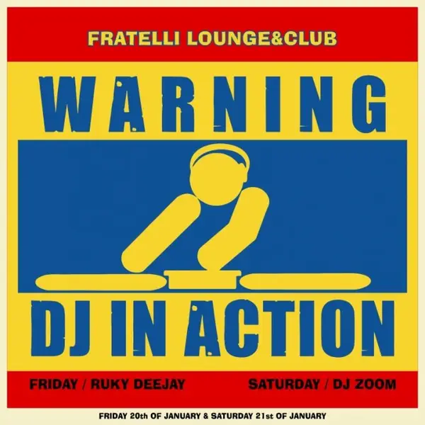 WARNING! DJ IN ACTION!