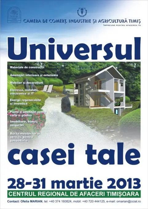Universul casei tale - 28-31 martie 2013