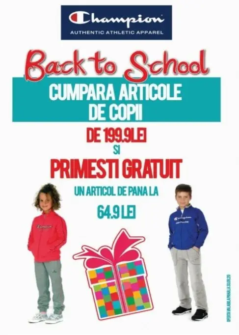 CHAMPION - BACK TO SCHOOL