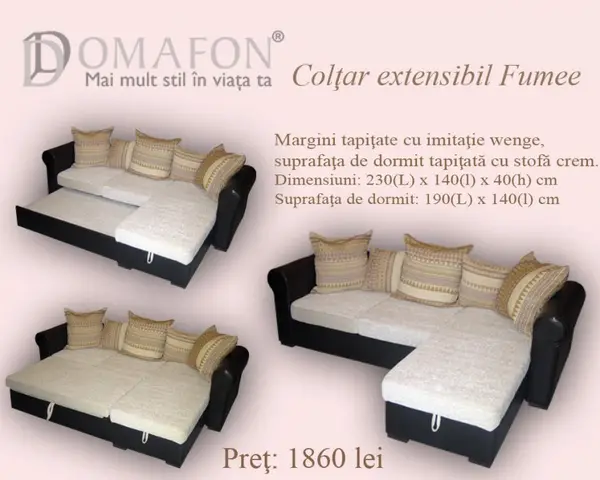Oferta la coltar extensibil in Timisoara