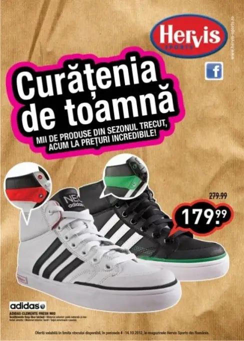 Curatenia de toamna la HERVIS!