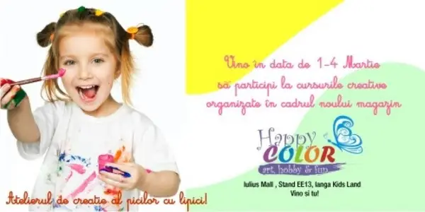 Nou in Iulius Mall Timisoara: HAPPY COLOR