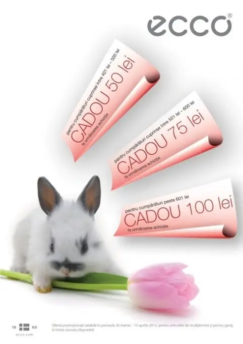 Oferta speciala de Paste la ECCO
