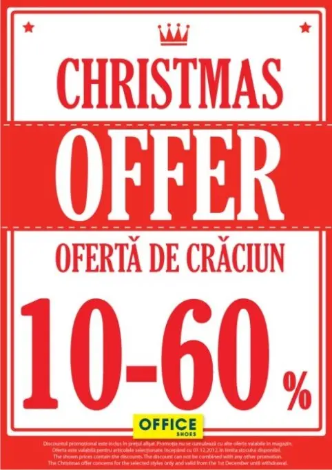 Oferte de Craciun la OFFICE SHOES!