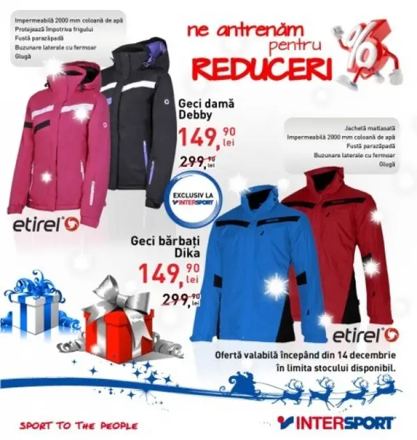 Oferte speciale la INTERSPORT!
