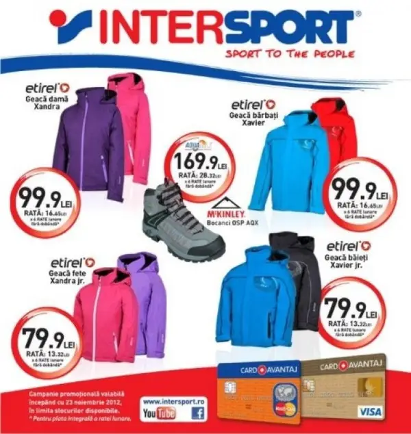 Promotia lunii la INTERSPORT!