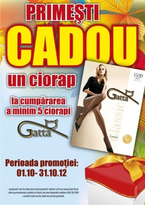 Promotia lunii octombrie la GATTA!