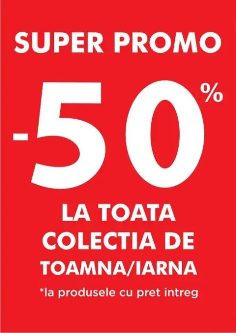 Reduceri de 50% la KENVELO!