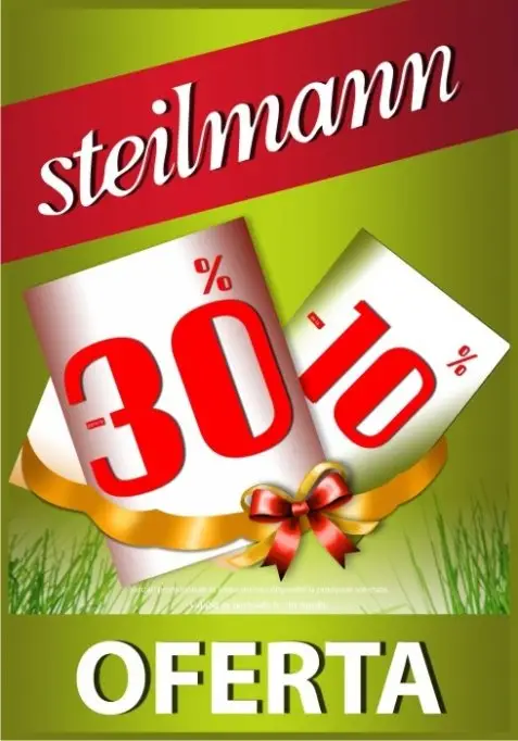 Reduceri de pana la 30% la STEILMANN!