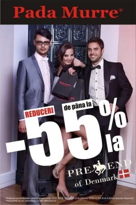 Reduceri de pana la 55% la PADA MURRE!
