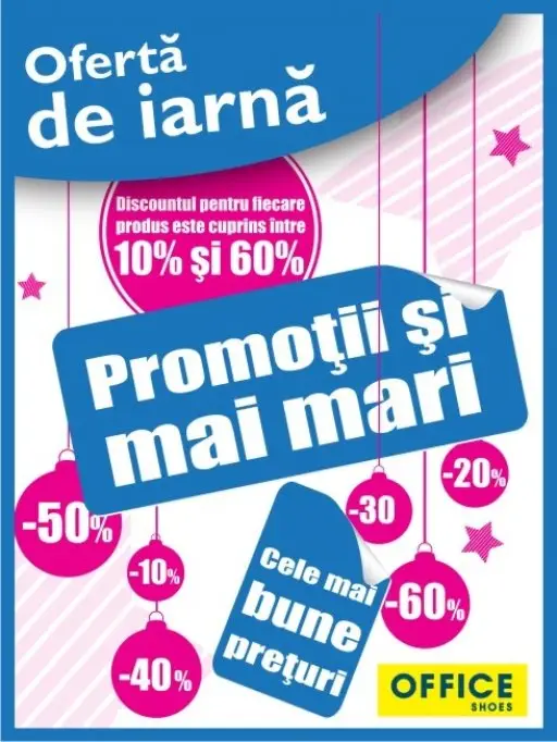 Reduceri de pana la 60% la OFFICE SHOES!