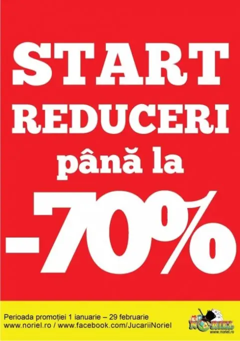 Reduceri de pana la 70% la NORIEL!