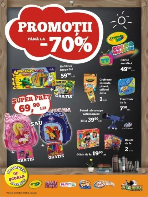 Reduceri de pana la 70% la NORIEL!