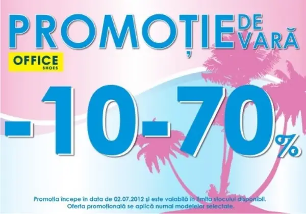 Reduceri de pana la 70% la OFFICE SHOES!