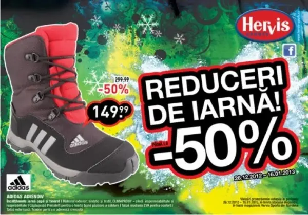 Reduceri de sezon la Hervis Sports!
