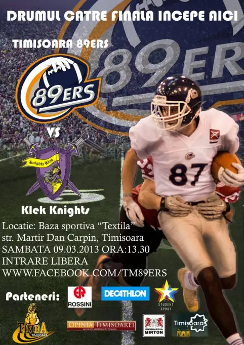Timisoara 89ERS - Klek Knights