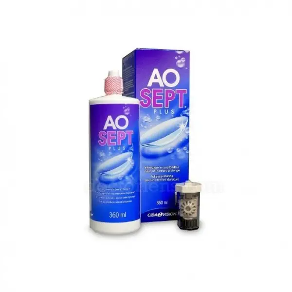 Oferta la solutie de lentile de contact AO SEPT