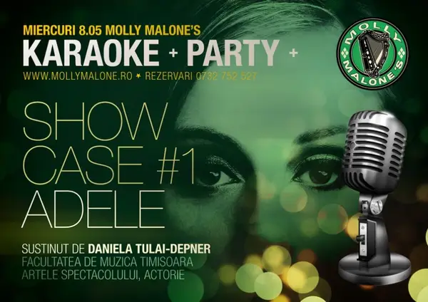 KARAOKE + PARTY + SHOWCASE ADELE