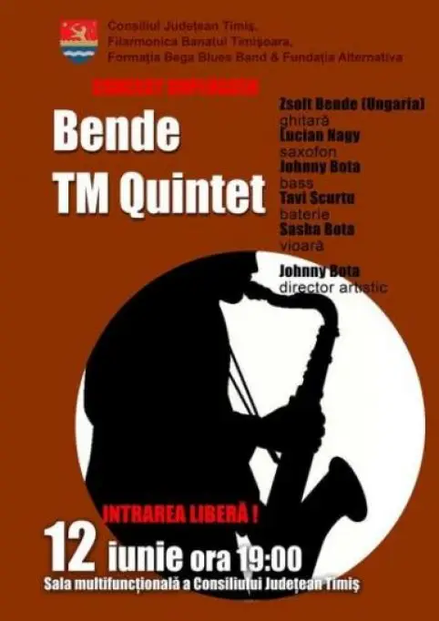 Seara de jazz cu Bende TM Quartet