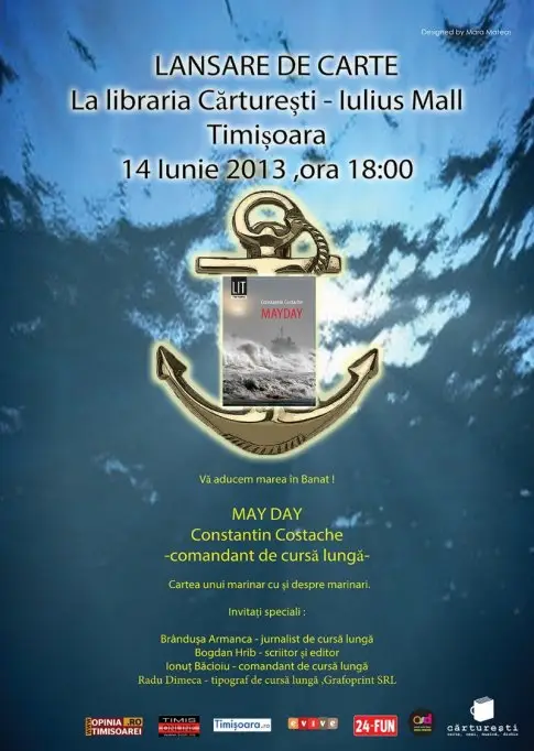 Lansare de carte "Mayday" in libraria Cartureşti din Iulius Mall