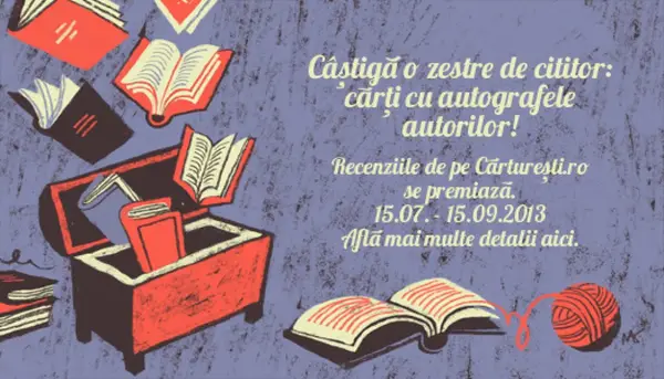 Castiga o zestre de cititor: carti cu autografele autorilor