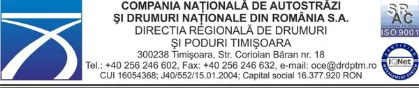 Directia Regionala de Drumuri si Poduri Timisoara