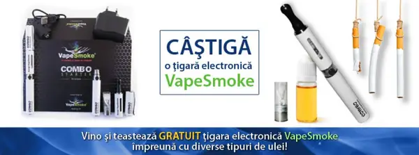 Testeaza gratuit Tigara electronica si poti castiga una!