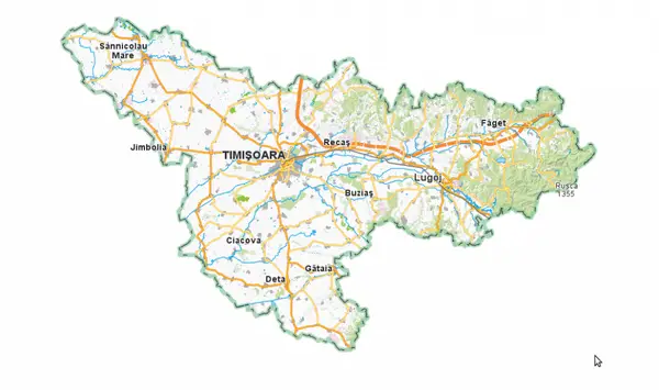 Timisoara - Cai Rutiere