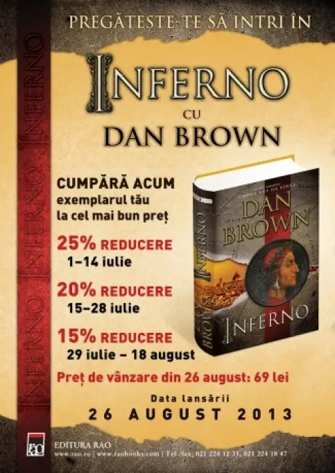 Inferno lui Dan Brown