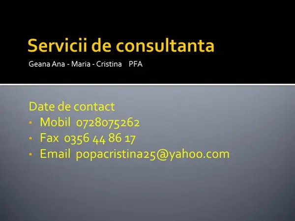 Geana Ana Maria Cristina PFA