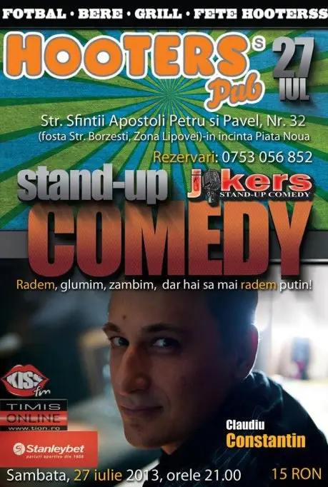 Stand-up comedy cu Claudiu Constantin