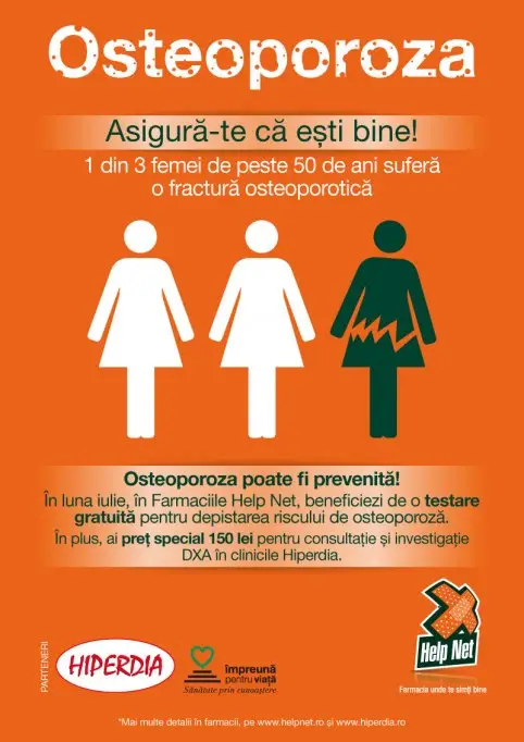Testare osteoporoza gratuita