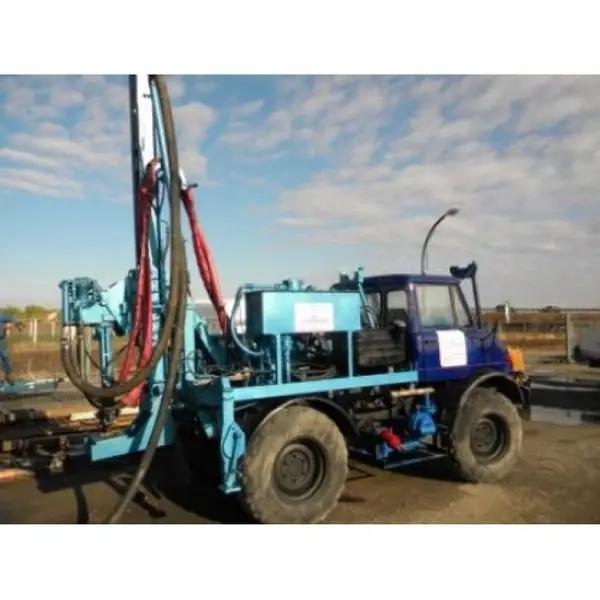 Vanzare instalatie de forat diesel pe autocamion gaz, autopurtata