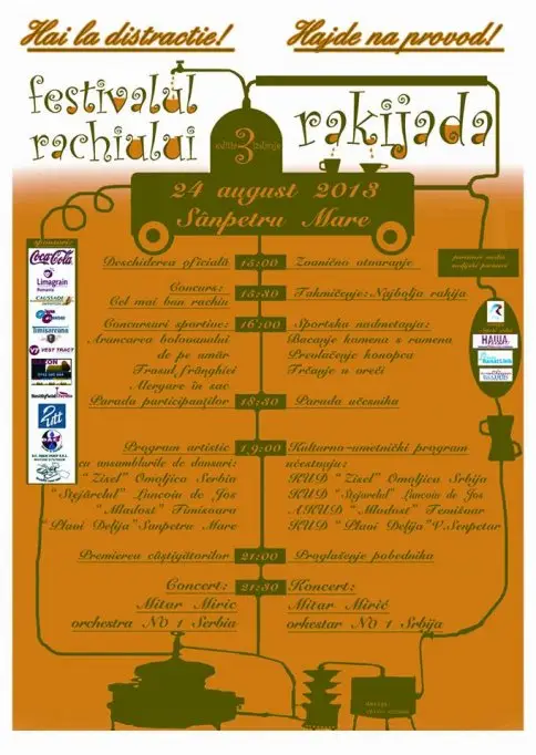 Festivalul Rachiului la Sanpetru Mare