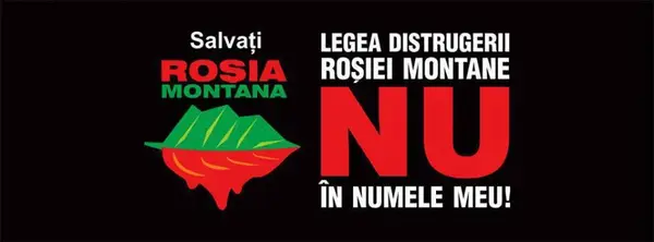 Protest Rosia Montana in Timisoara