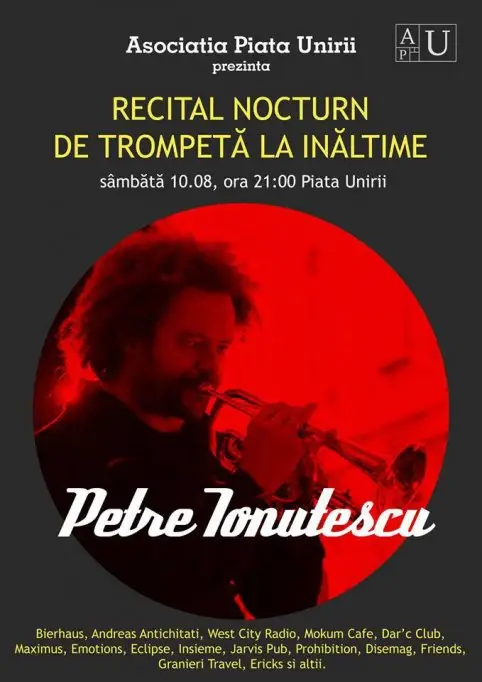 Recital nocturn de trompeta la inaltime