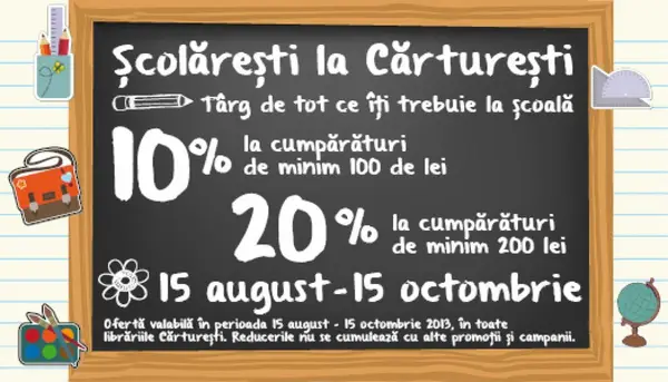 Scolaresti, targ de tot ce iti trebuie la scoala