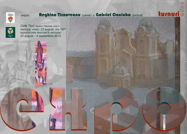 Turnuri, de Reghina Tirnoveanu (pastel) si Gabriel Cociuba (pictura)