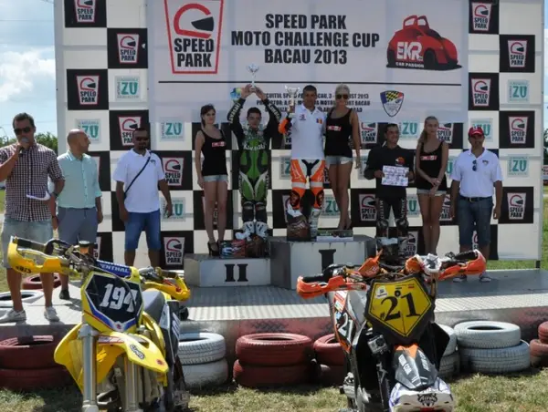 Vlad Neaga la Moto Challenge Cup Bacau 2013