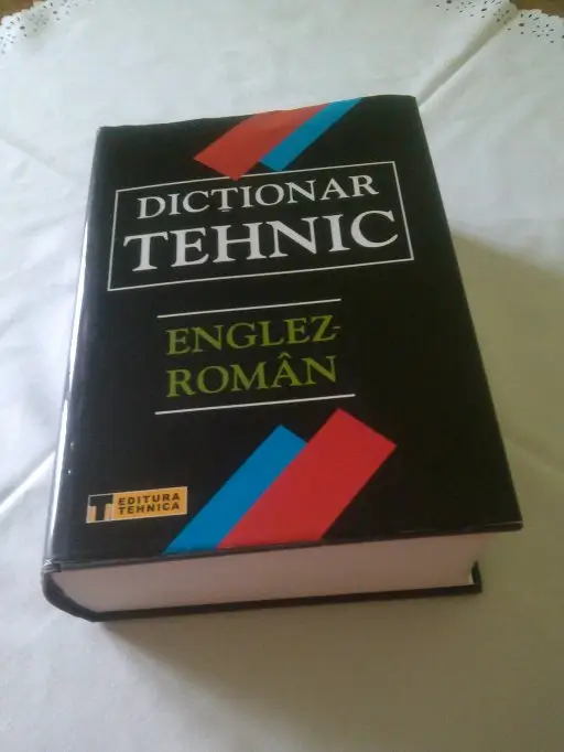 Dictionar Tehnic Englez Roman