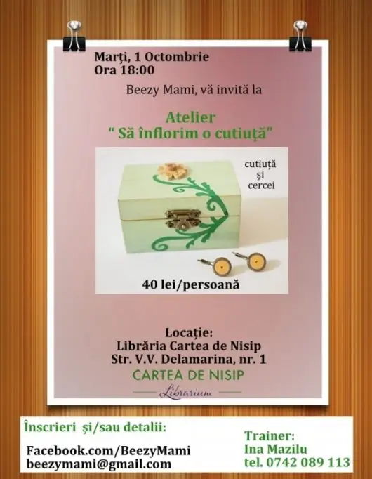 Sa inflorim o cutiuta!