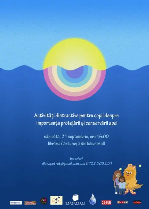 Activitati distractive despre importanta protejarii si conservarii apei