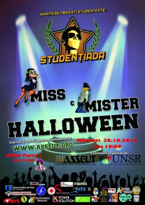 Miss and Mister Halloween Studentiada 2013