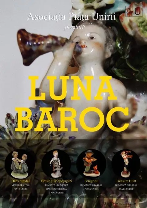 Luna Baroc in Piata Unirii