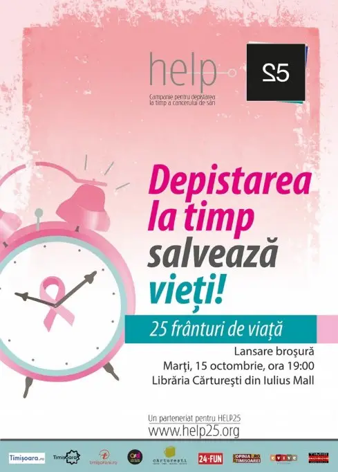 Depistarea la timp salveaza vieti - 25 franturi de viata